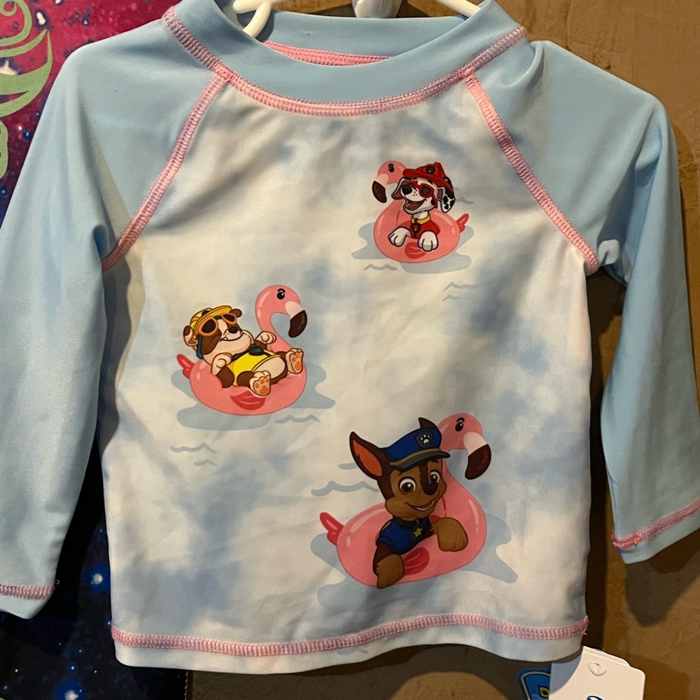 Nwt Paw Patrol SWIMWEAR Set KIDS